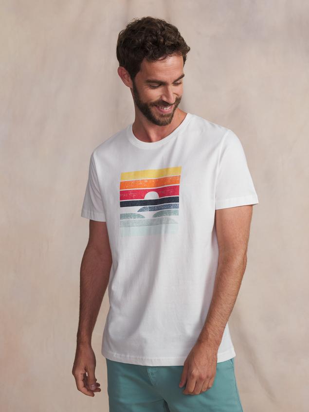 Tee-shirt en maille homme arctique KERANTEE