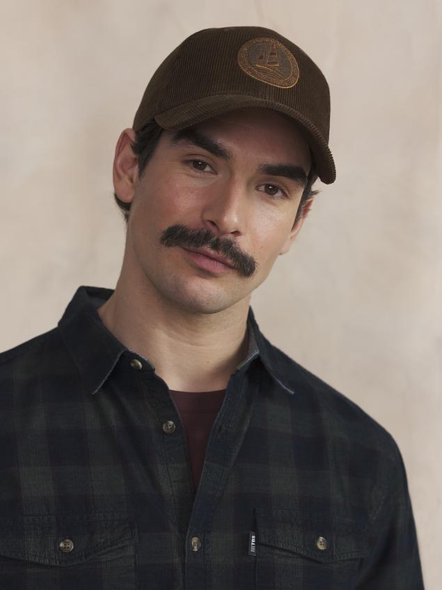 Casquette Homme Textile Chocolat et Voile ELIOCAP