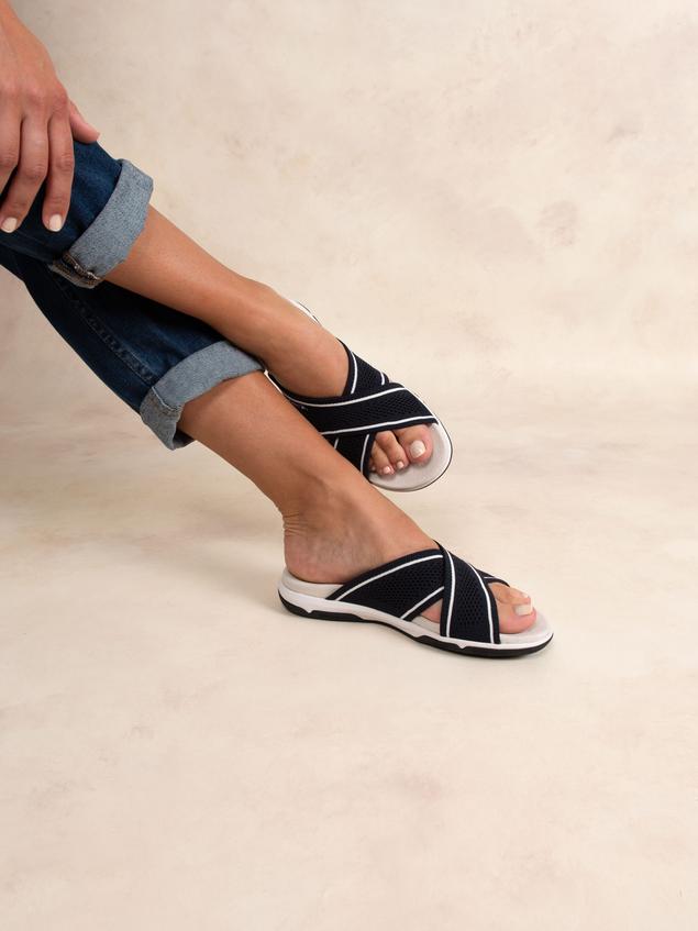 Mules femme baltic fonce CARLETI