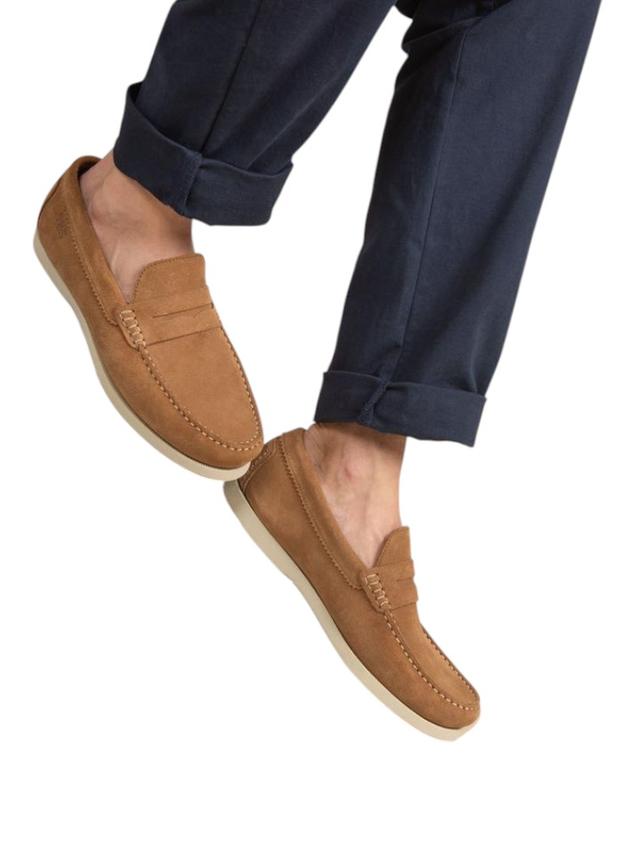Mocassins homme havane PEROUSE