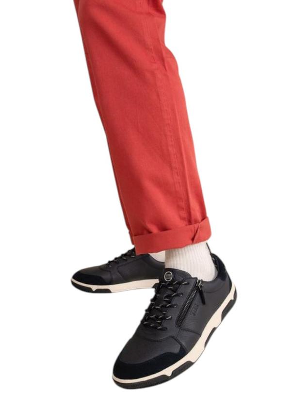 Tennis en cuir homme navy GEDEZIP