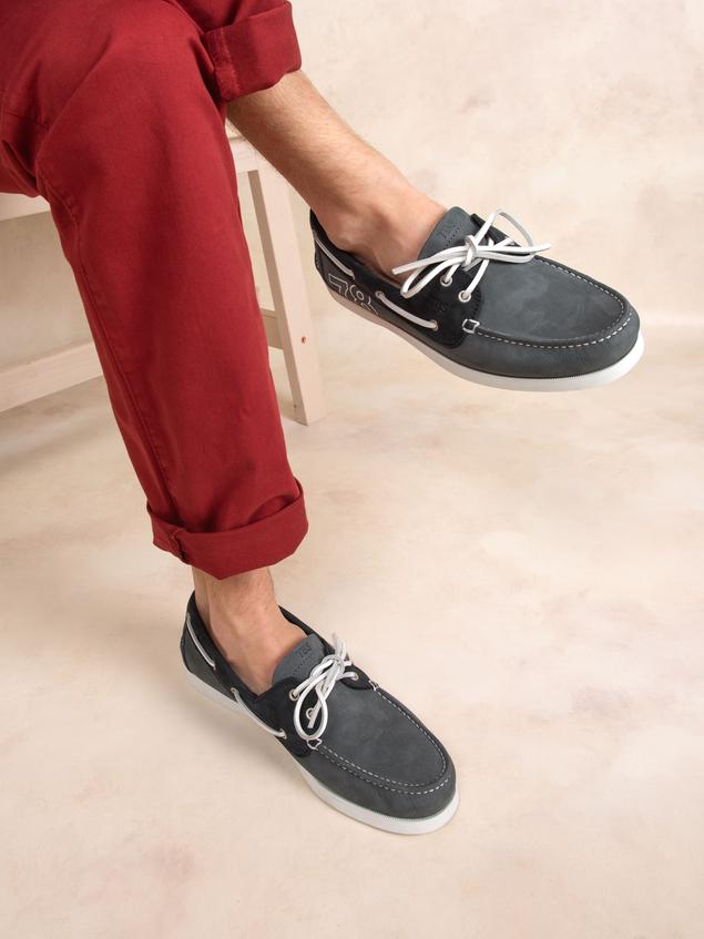 Chaussures bateau homme saphir et navy PHENN