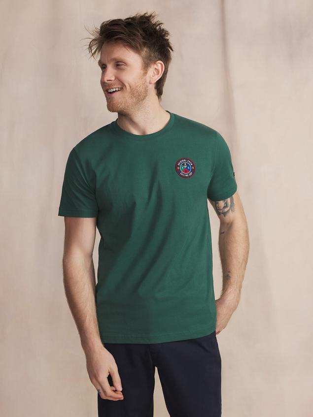 T-Shirt Manches courtes Trefle Manches Courtes Vert IZZARTEE