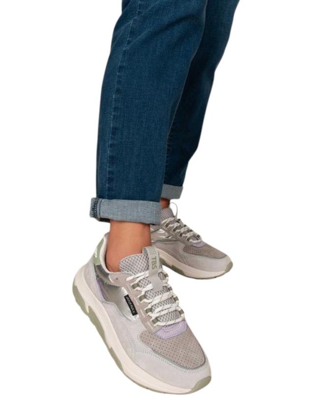 Running femme gris et argile JAZONNE