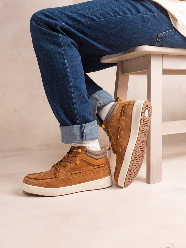 Chausure montante Caramel GEOMIDE