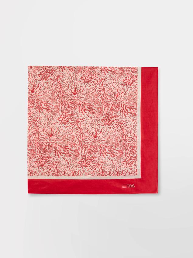 Women's scarf Hibiscus Print ANNAFOU