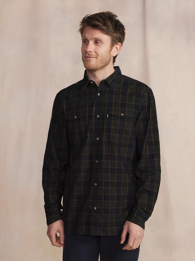 Chemise Trefle Manches Longues Vert FLAYDCHE
