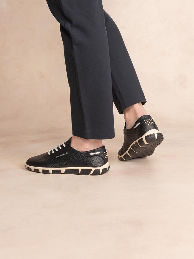 Sneakers Women Comfort Leather Navy