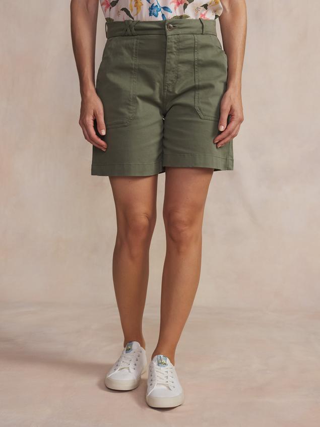 Short femme kaki SINTABER