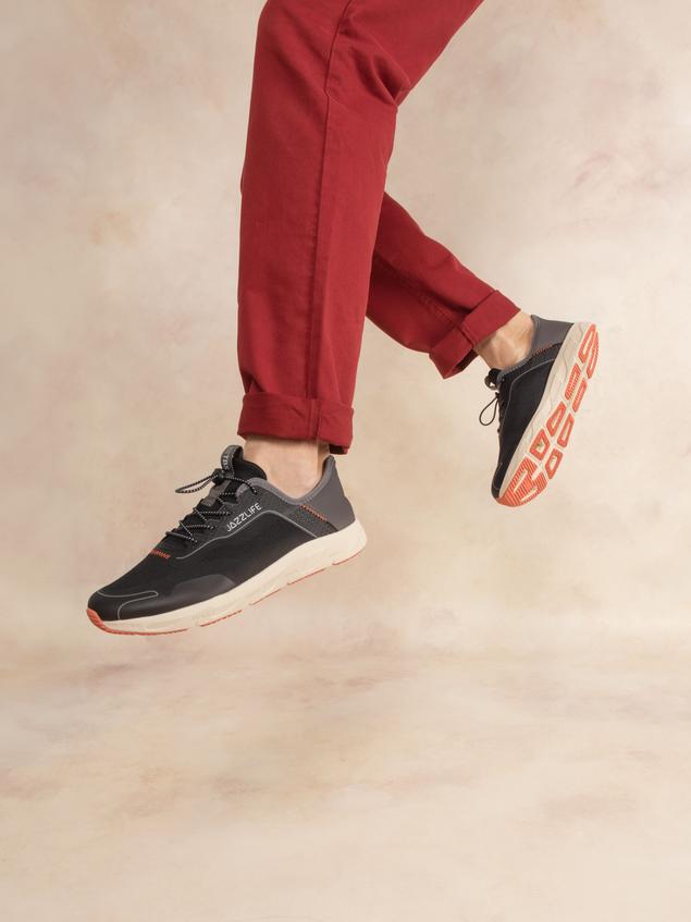 Men's running shoes Black and Grey JAZYLIV