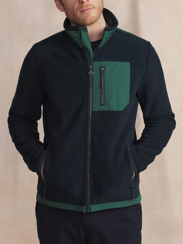 Sweat Marine Manches Longues Bleu CADENZIP