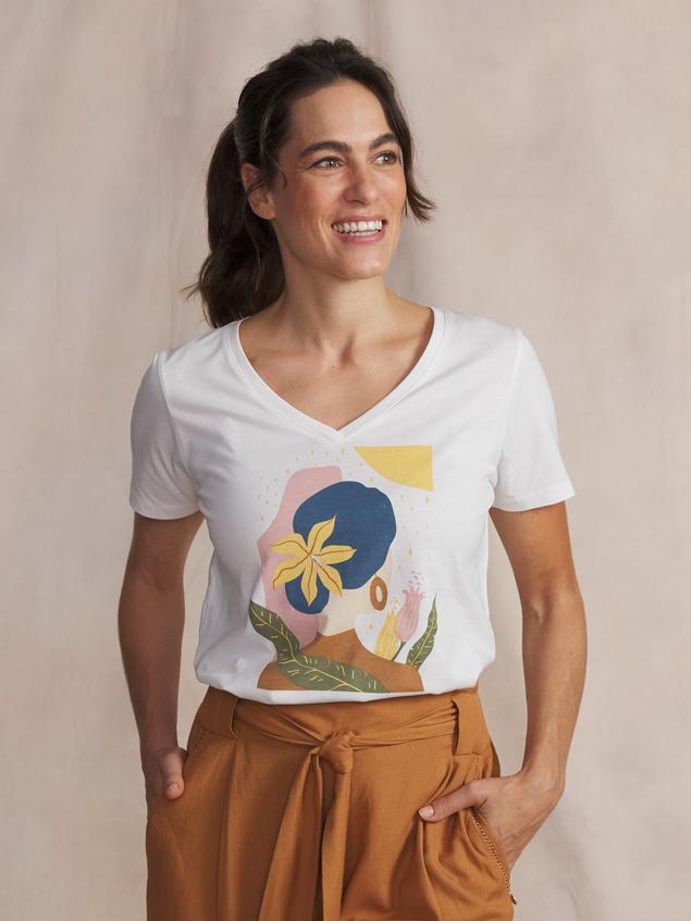 Tee-shirt en maille femme arctique SABBATEE