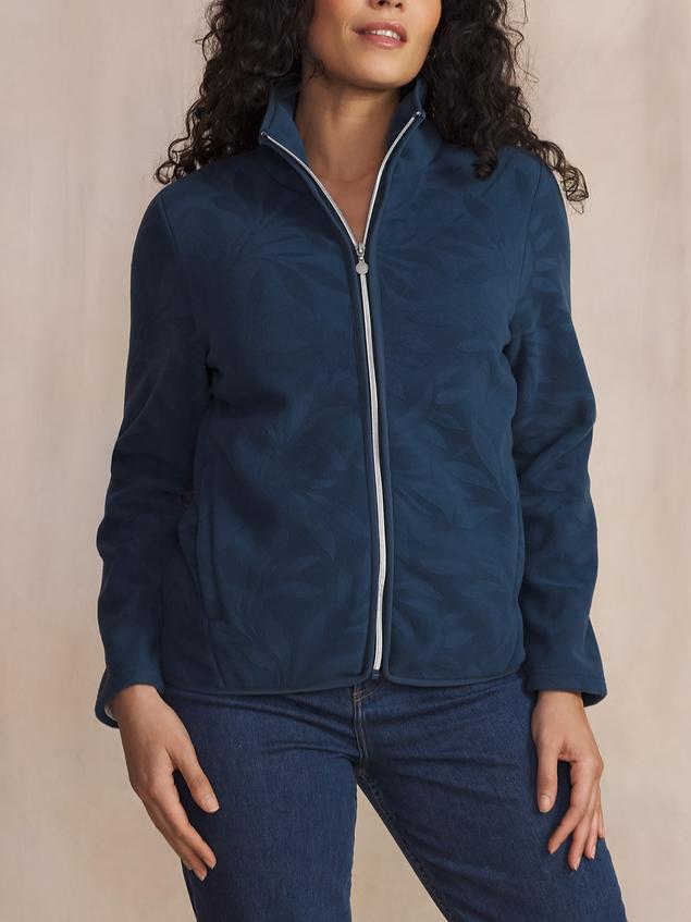 Gilet Minuit Manches Longues Bleu LILLYZIP