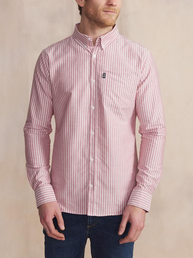 Chemise Manches Longues Rouge RHAVICHE