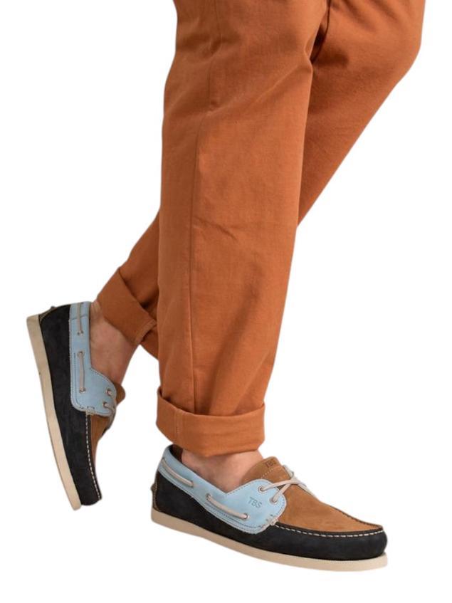 Chaussures bateau homme navy et oxygene PHENIS