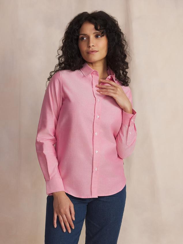 Chemise Manches Longues Rouge CAYLACHE