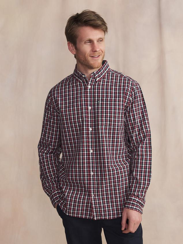 Chemise Manches Longues Rouge YZAELCHE
