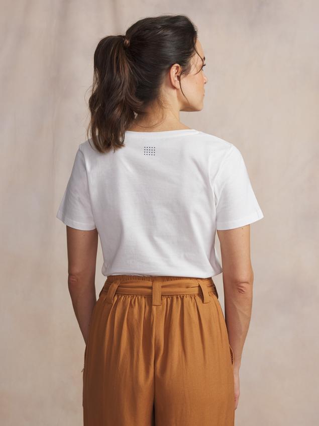 Tee-shirt en maille femme arctique SABBATEE