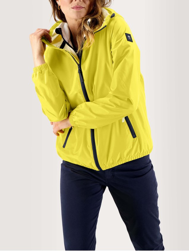 Coupe-Vent Femme Imperméable Jaune