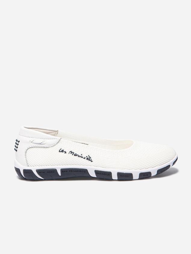 Tennis Femme Textile Recyclé Blanc