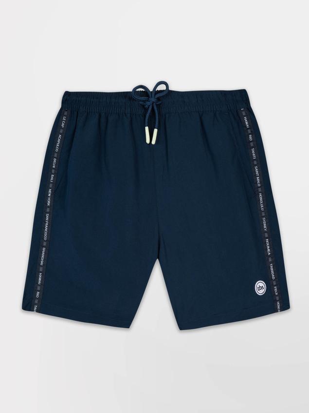Short De Bain Homme Fabriqué en France Marine