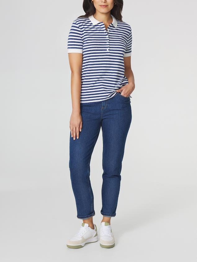 Polo Femme Marinière ADIOLPOL 