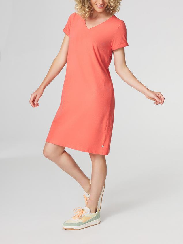 Robe Femme Coton Bio Coton Rose ADINAROB