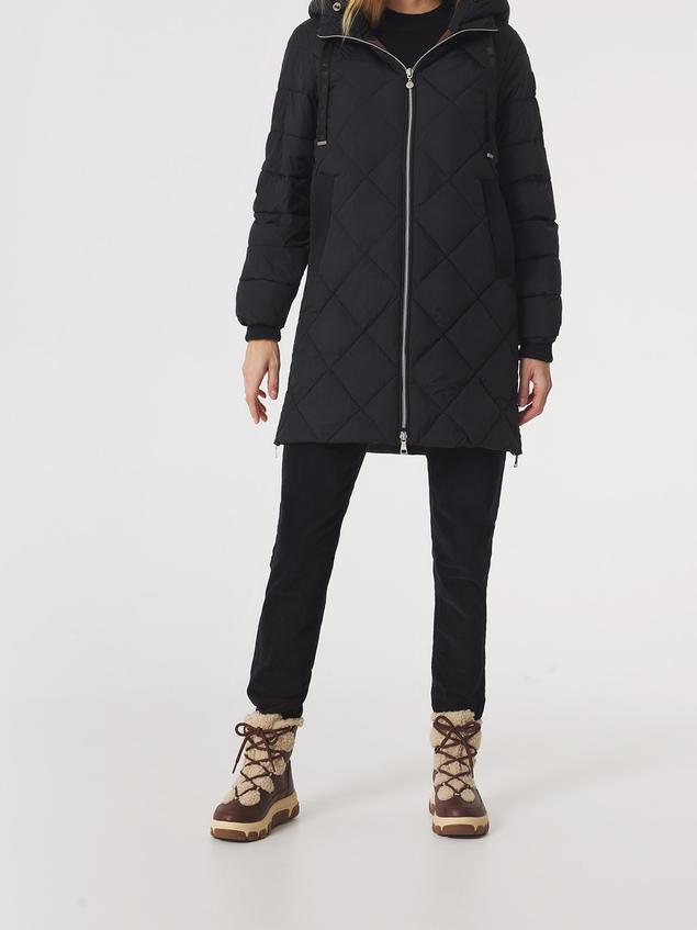 Doudoune Femme Longue Noire GRETALON