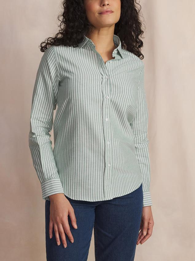 Chemise Aloe Manches Longues Vert ROZZICHE