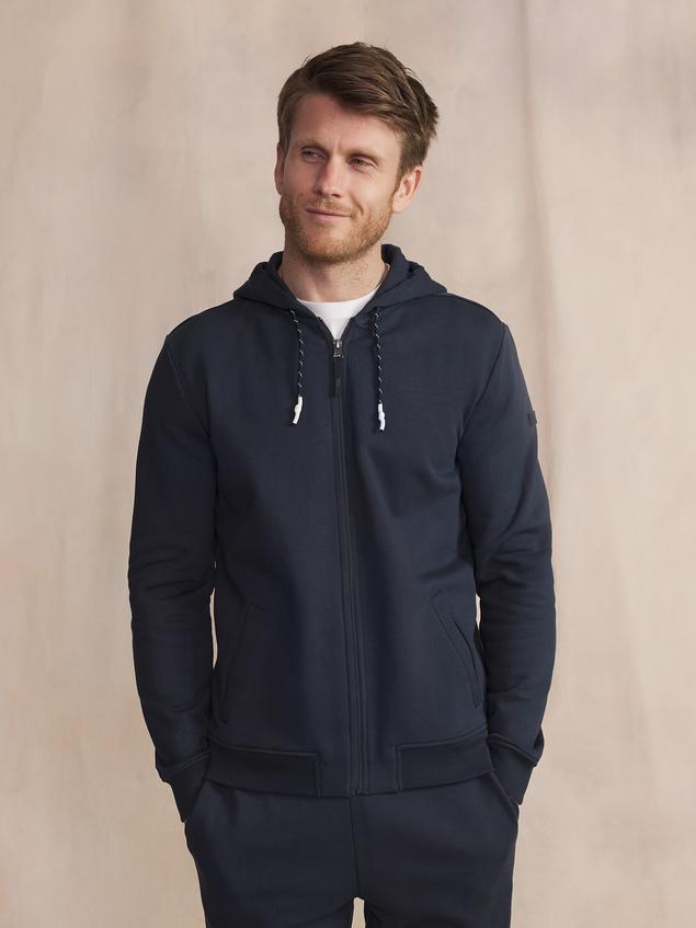 Sweat Marine Manches Longues Bleu JULINZIP