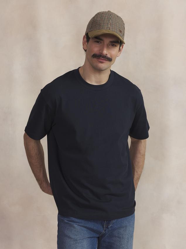 Tee Maille Homme Marine OMARUTEE