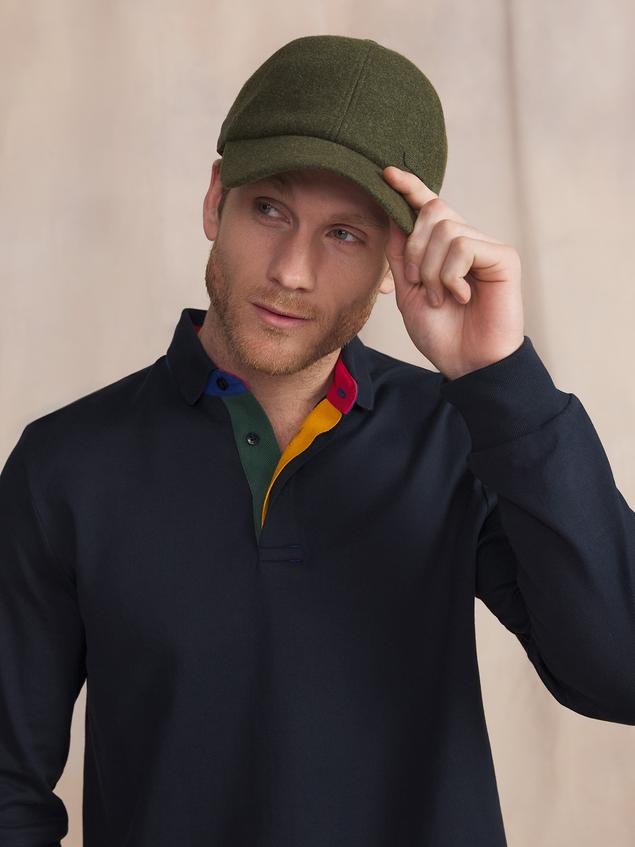 Casquette Homme Oreilles Polaire Kaki TEKOPAS