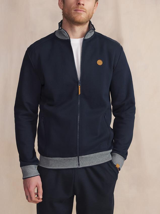 Gilet Homme Col Montant Bleu LOANNGIL