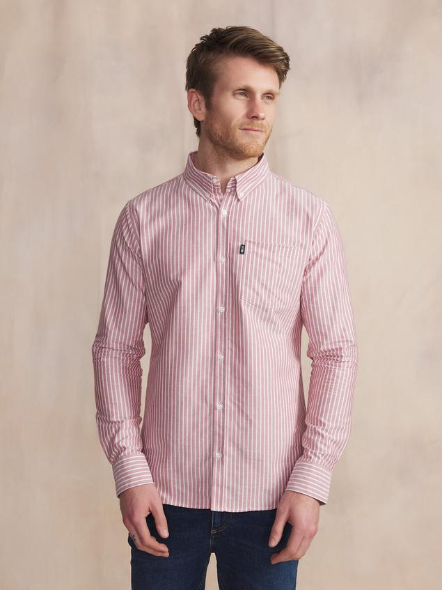 Chemise Manches Longues Rouge RHAVICHE