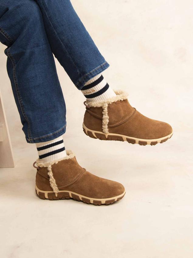 Boots Femme Cuir Havane JENSNOW