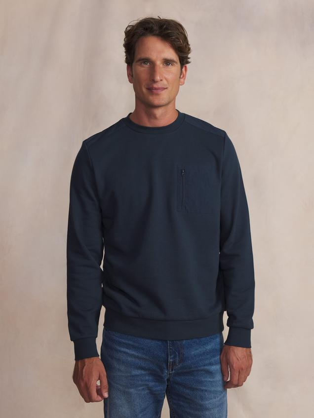 Sweat homme navy BURALRON