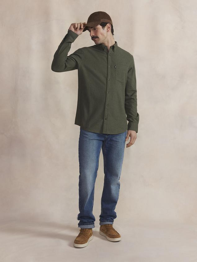 Chemise Homme Flanelle Lichen BERLICHE