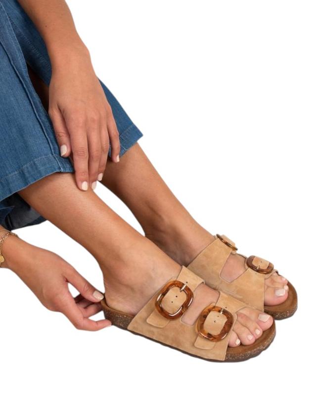 Women's mules Caramel RAYANNA