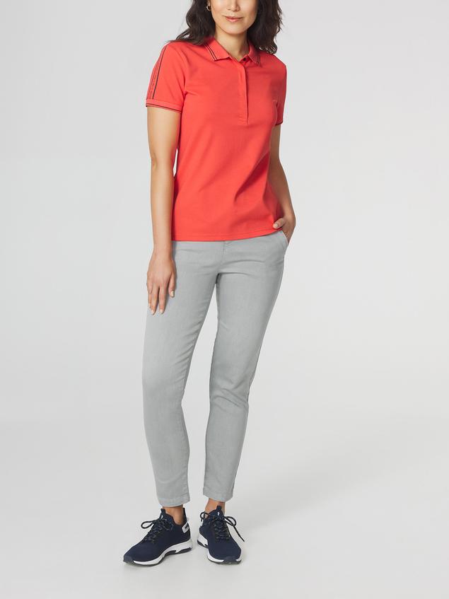 Polo Femme Piqué Rouge IRRISPOL