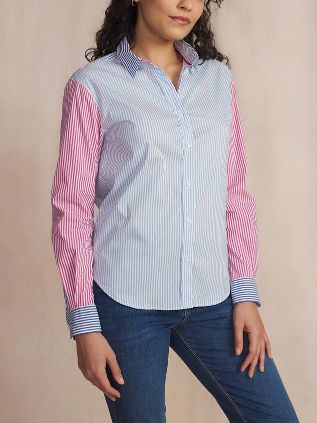 Chemise Multico Manches Longues Jaune MAGUICHE