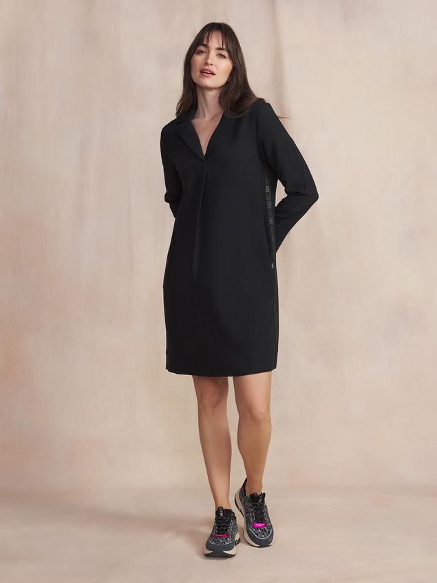 Robe Noir Manches Longues Noir NOLWEROB
