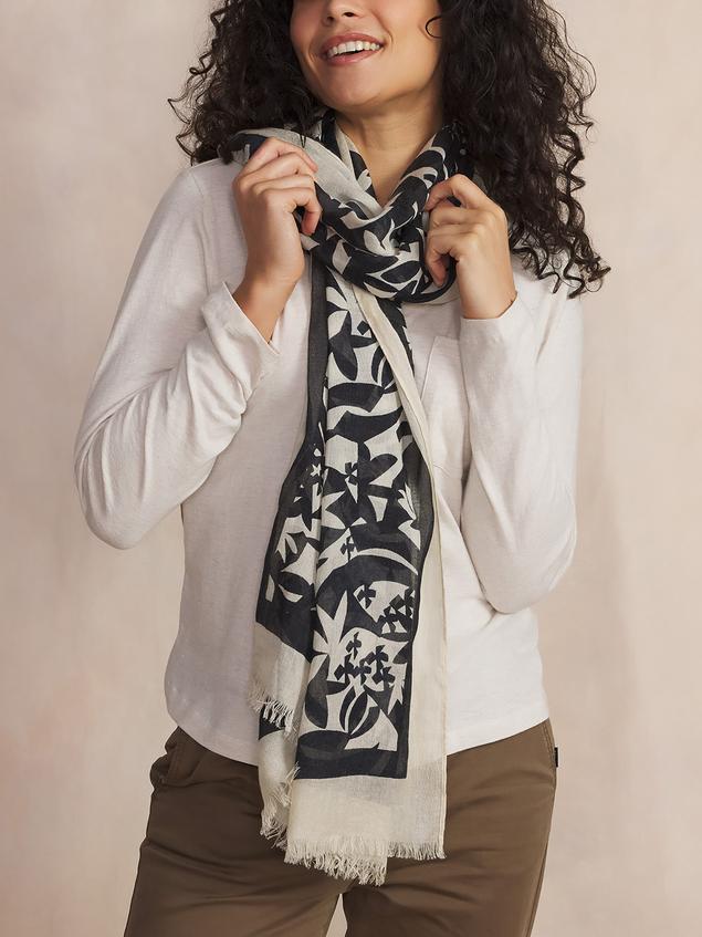 Foulard Femme Doux & Chaud Beige CLEOFOU