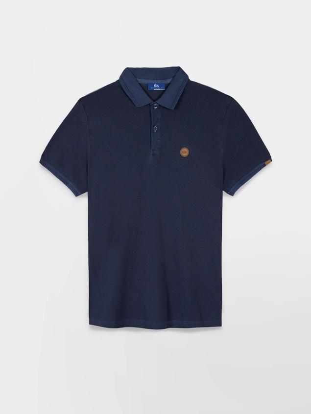 Polo Homme Coupe Ajustée Marine JAIROPOL