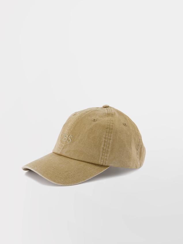 Casquette Mixte Coton Délavé Beige CITYCAP