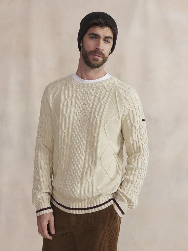 Pull Homme Beige MAIKORON