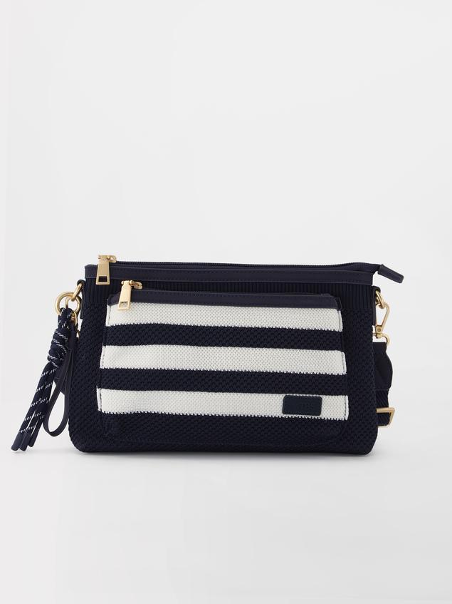 Sac Bandoulière Femme Knit rayé JAZAPOCH