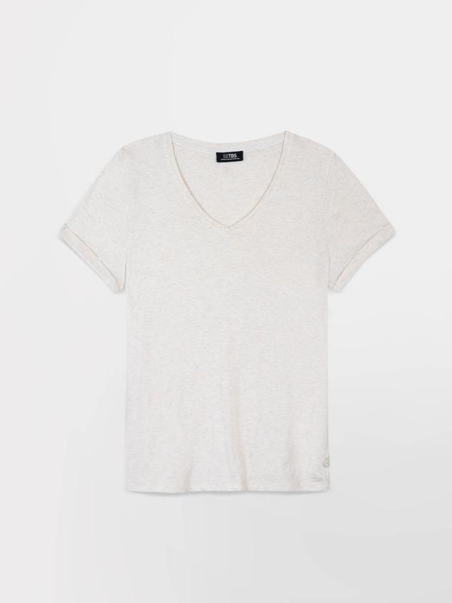 Tee-shirt en maille femme arctique ADINATEE