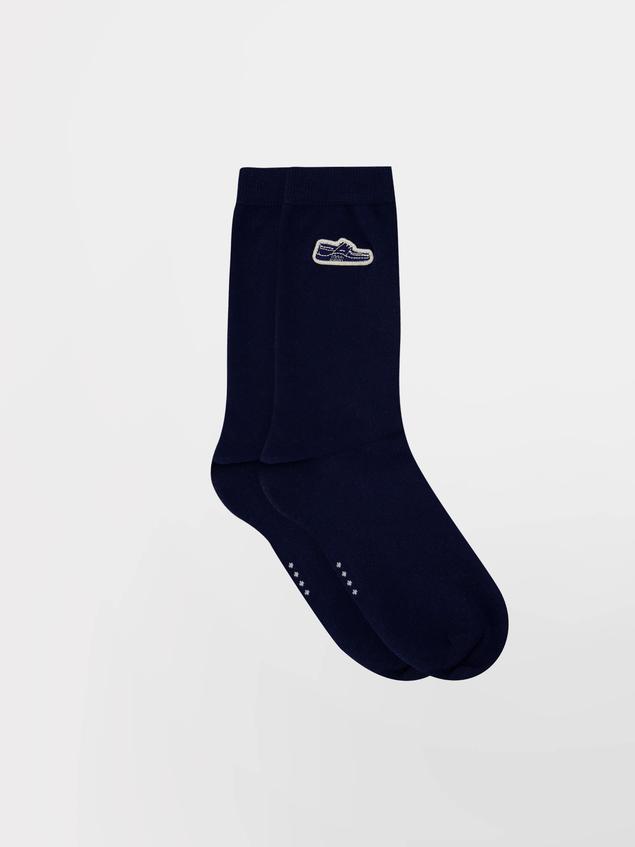 Chaussettes homme marine GARYSOCK