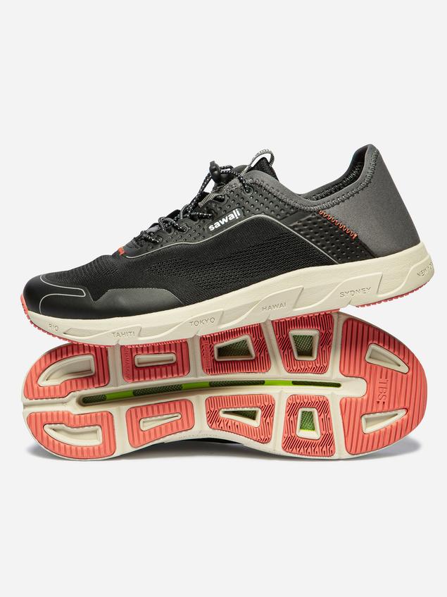 Running homme noir et gris JAZYLIV