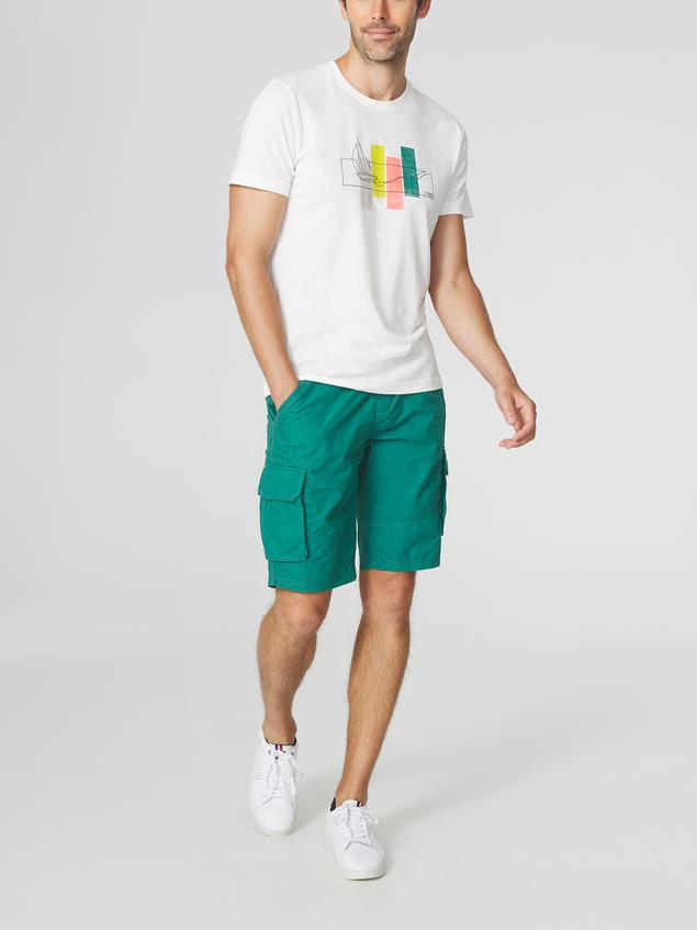 T-shirt homme Coton Bio Blanc NAHIMTEE